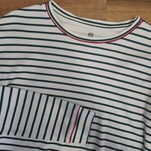 Renwick‎ Women's XS Long-Sleeve Stripe Top Shirt